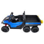 Elektrické autíčko Farmer Truck X-POWER - dvojmiestne, modré